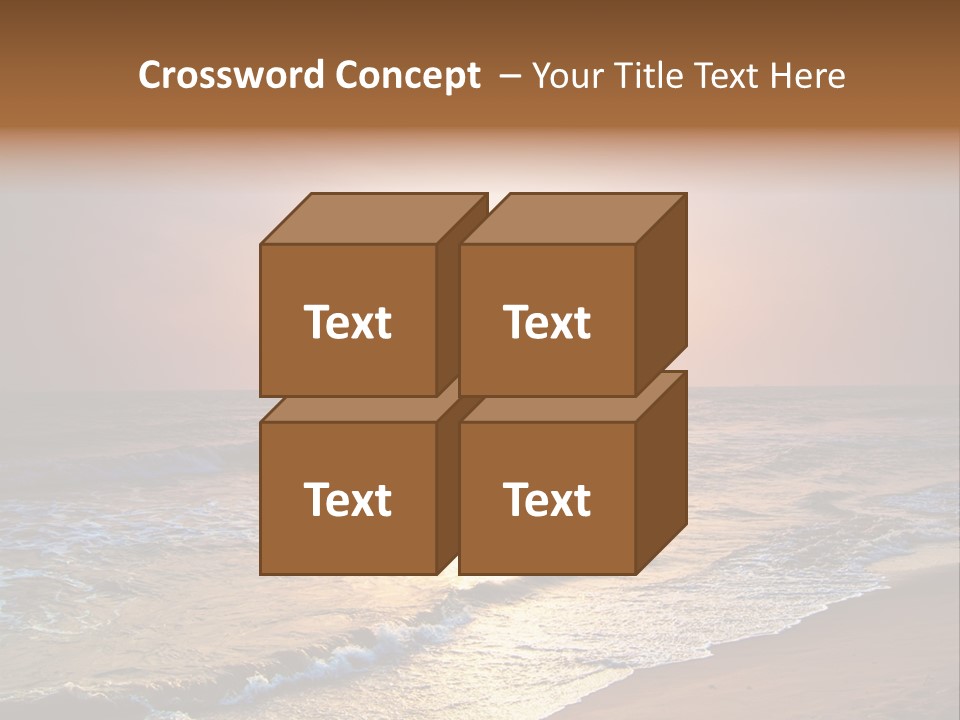 Wallpaper Sunshine Coast PowerPoint Template