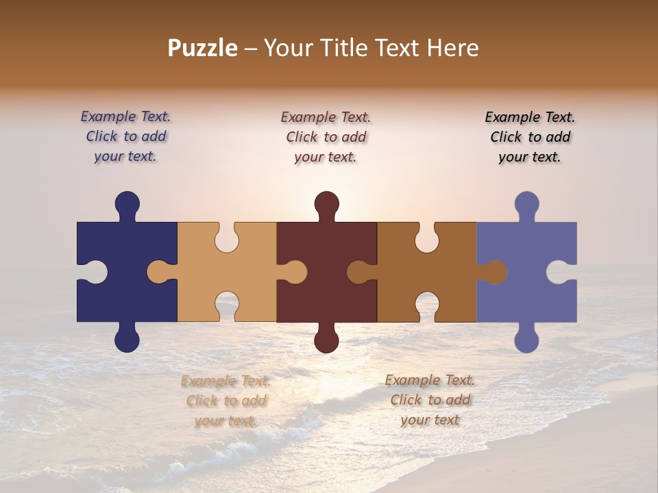 Wallpaper Sunshine Coast PowerPoint Template