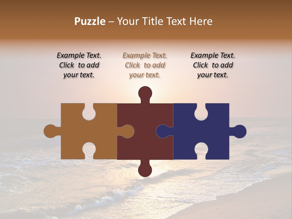 Wallpaper Sunshine Coast PowerPoint Template