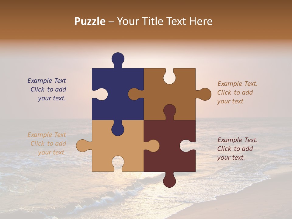 Wallpaper Sunshine Coast PowerPoint Template