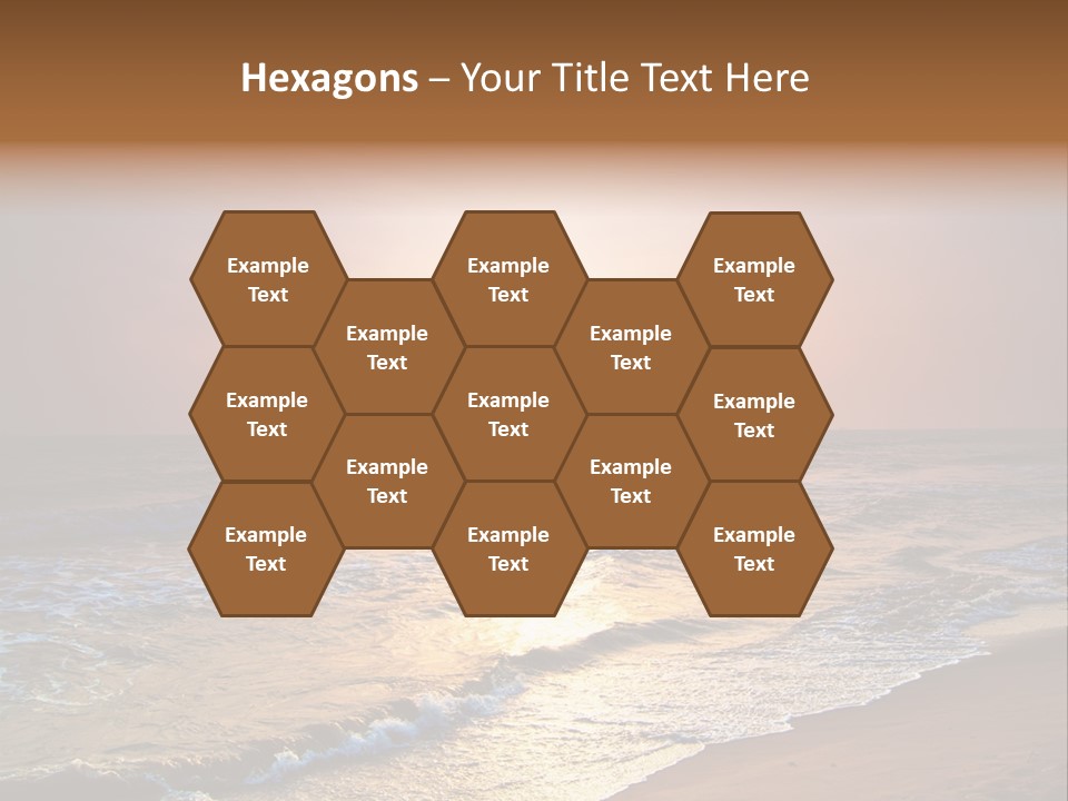 Wallpaper Sunshine Coast PowerPoint Template