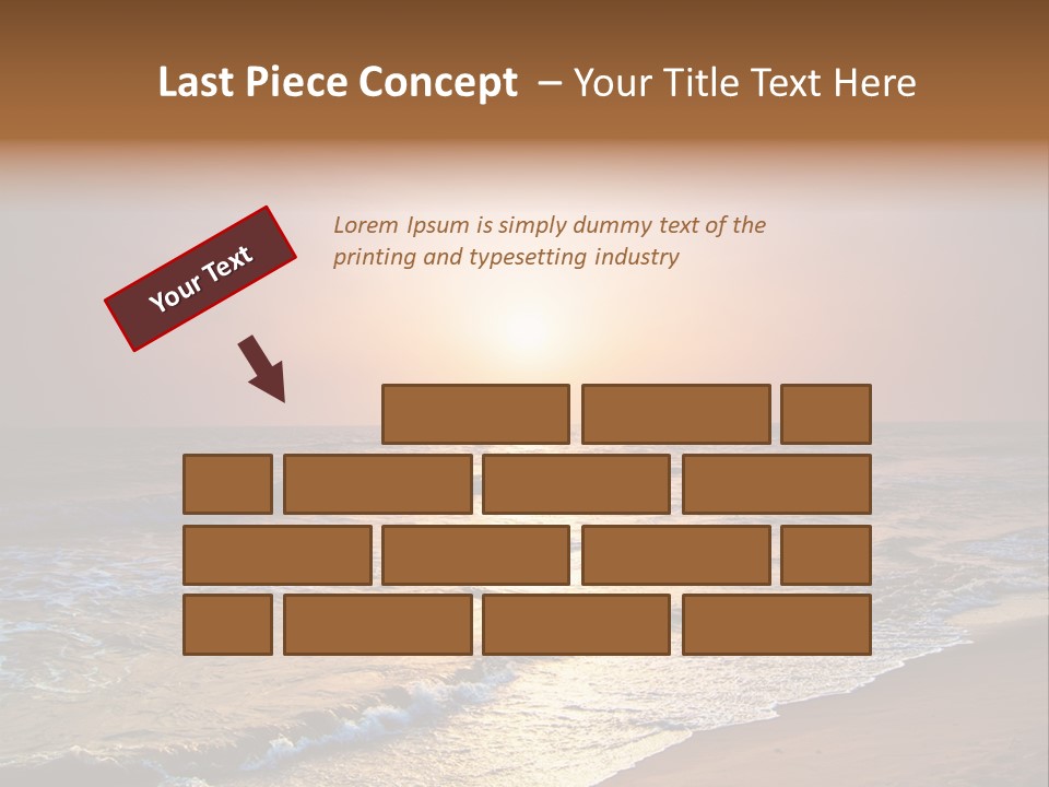 Wallpaper Sunshine Coast PowerPoint Template