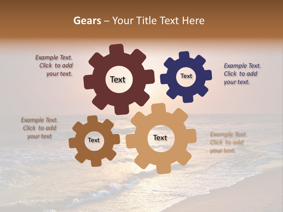 Wallpaper Sunshine Coast PowerPoint Template