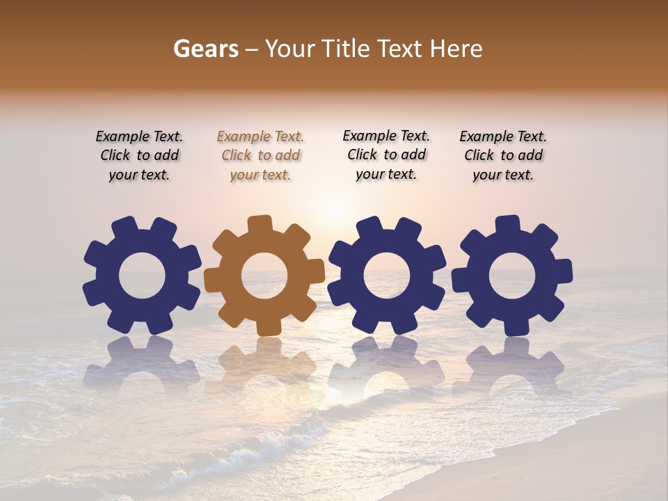 Wallpaper Sunshine Coast PowerPoint Template