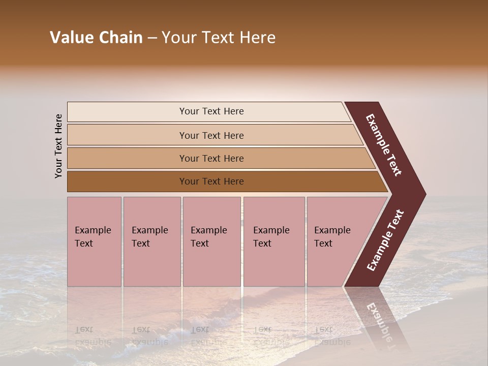 Wallpaper Sunshine Coast PowerPoint Template