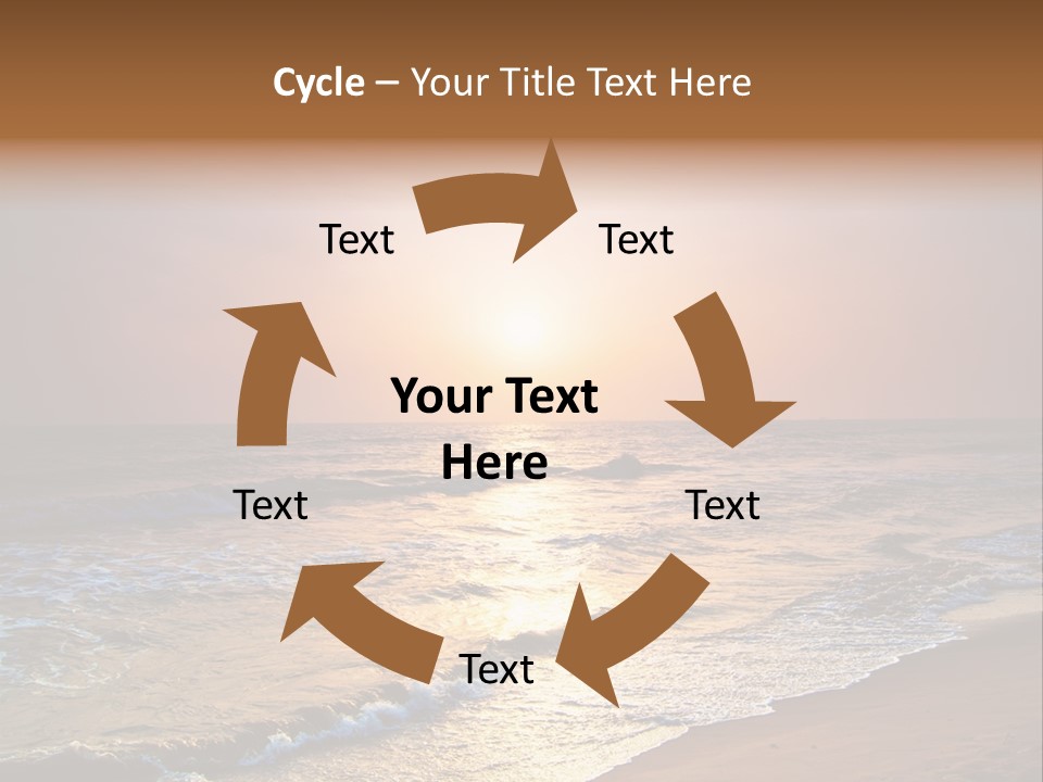 Wallpaper Sunshine Coast PowerPoint Template