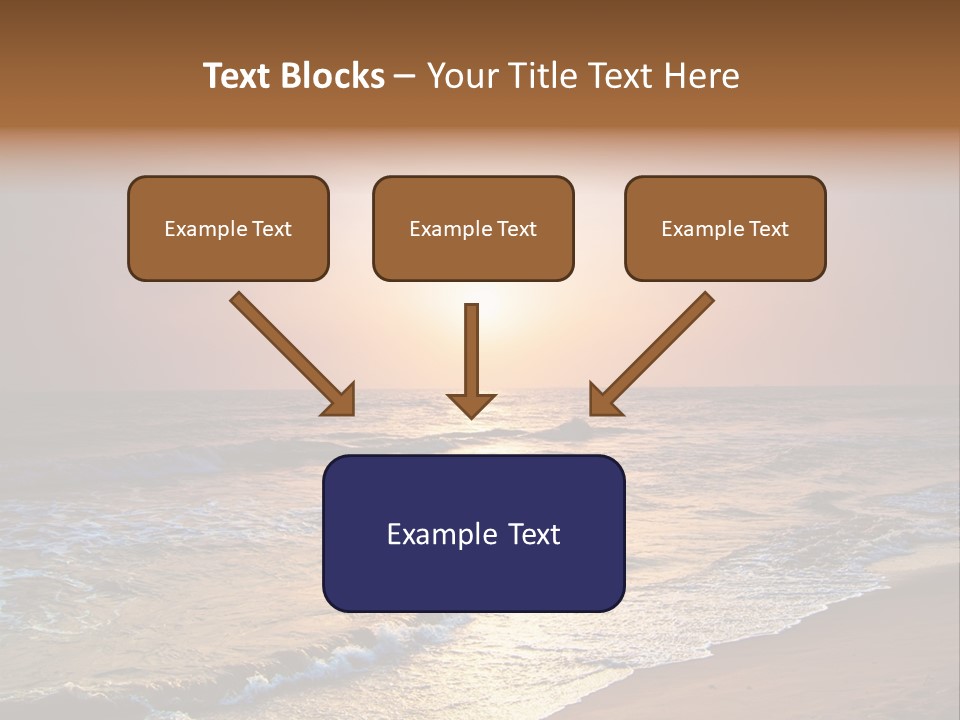 Wallpaper Sunshine Coast PowerPoint Template