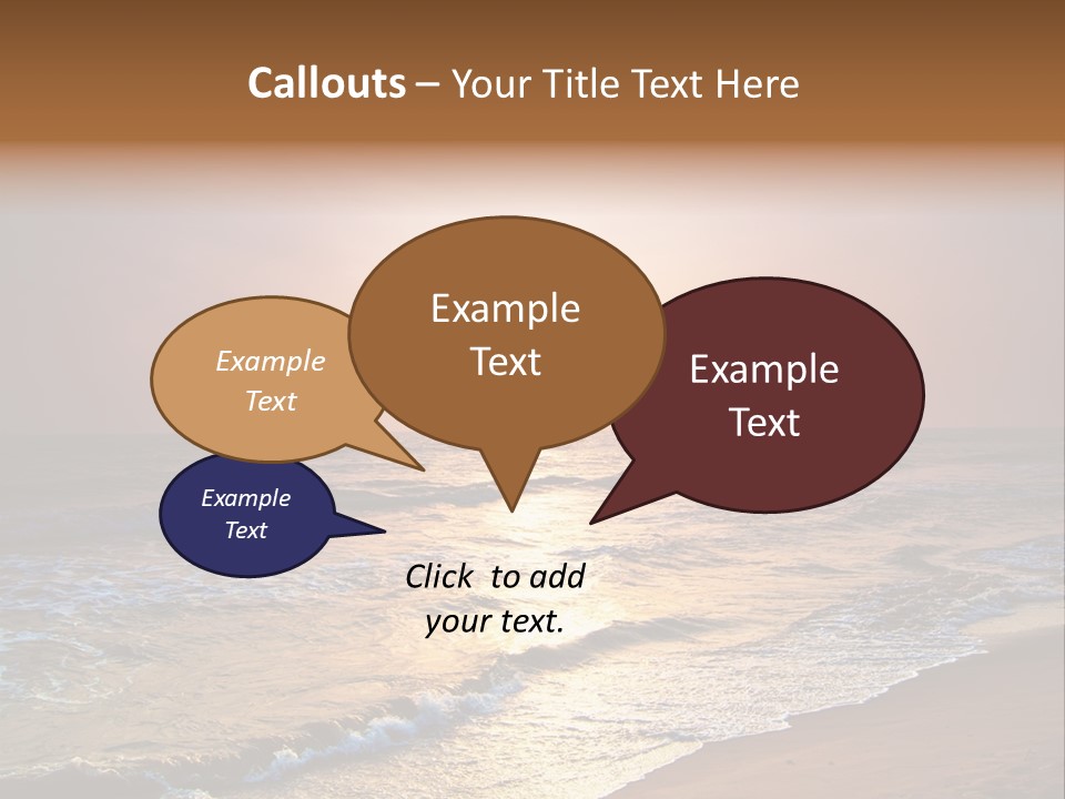 Wallpaper Sunshine Coast PowerPoint Template