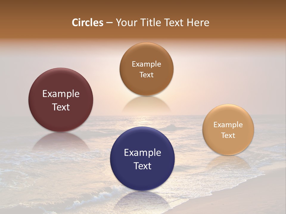 Wallpaper Sunshine Coast PowerPoint Template