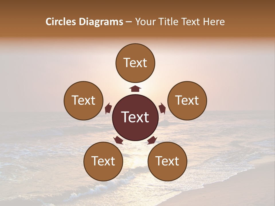 Wallpaper Sunshine Coast PowerPoint Template