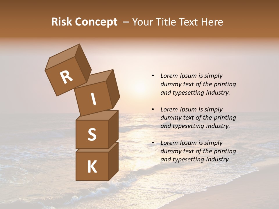 Wallpaper Sunshine Coast PowerPoint Template