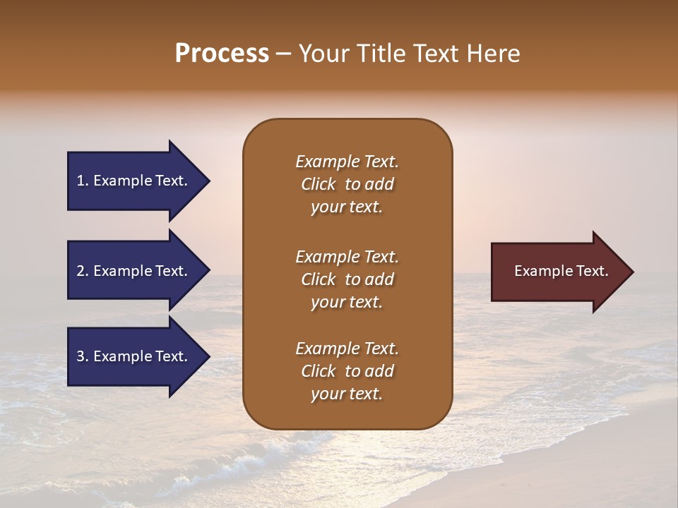 Wallpaper Sunshine Coast PowerPoint Template