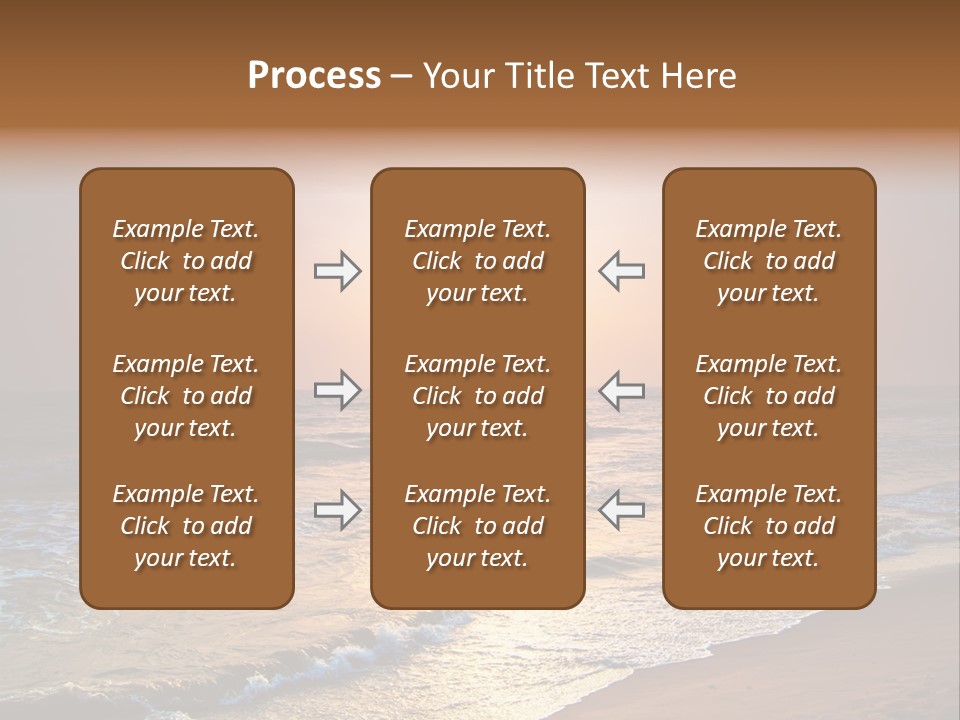Wallpaper Sunshine Coast PowerPoint Template