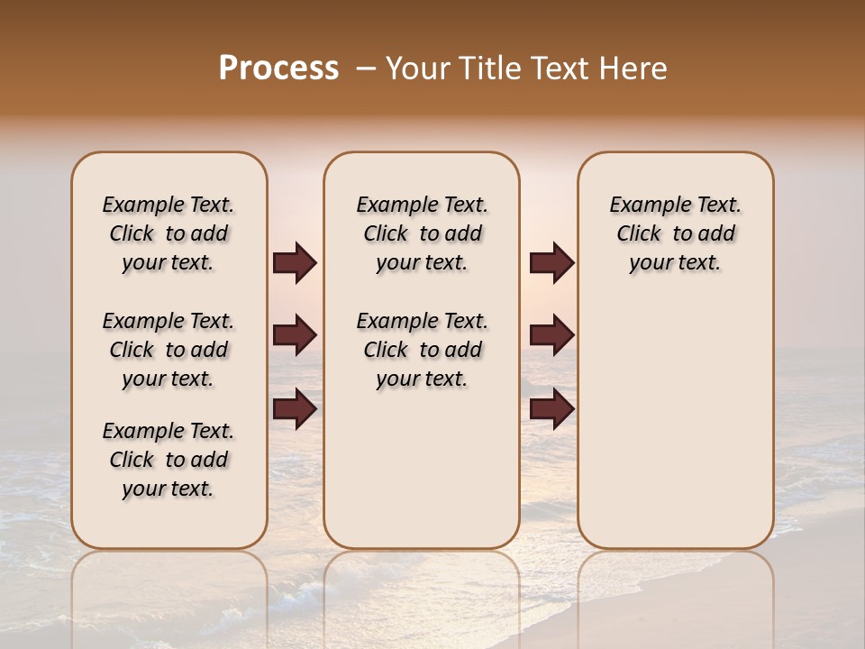 Wallpaper Sunshine Coast PowerPoint Template
