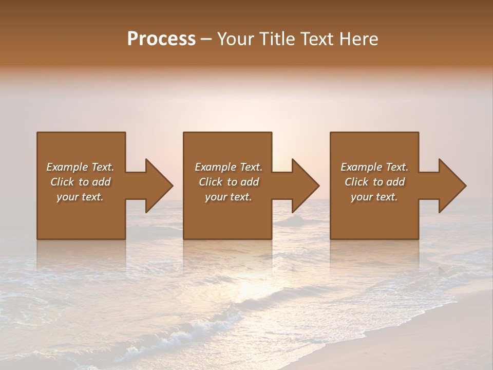 Wallpaper Sunshine Coast PowerPoint Template