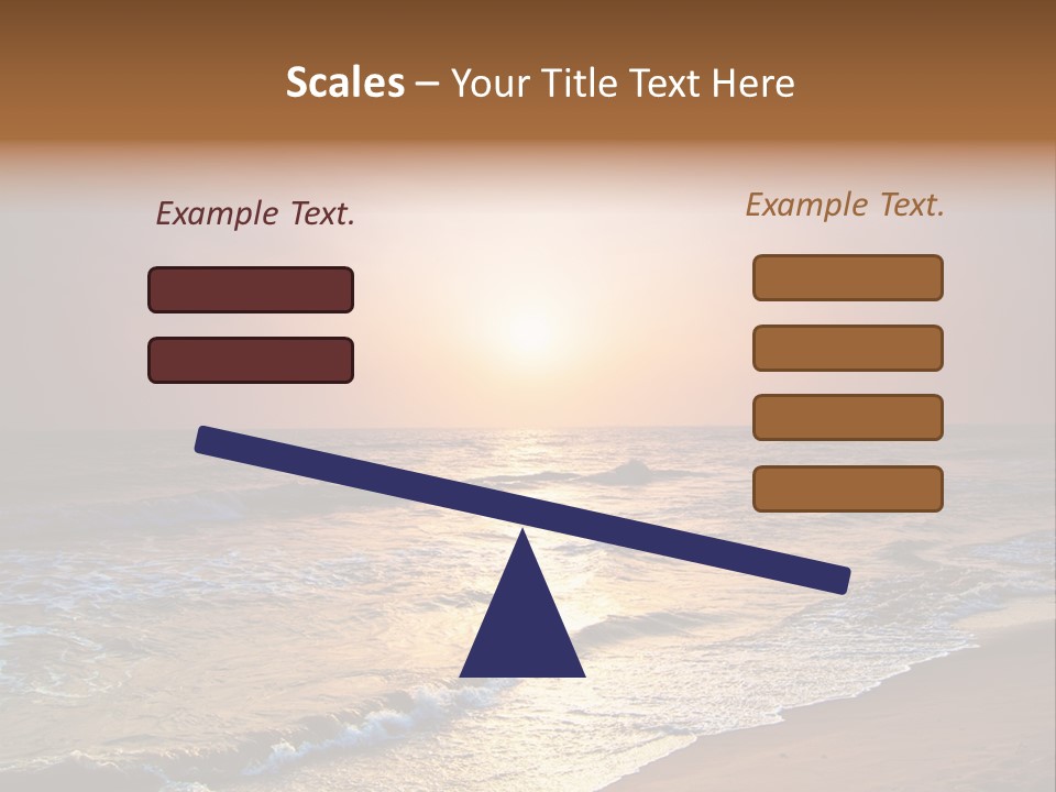 Wallpaper Sunshine Coast PowerPoint Template