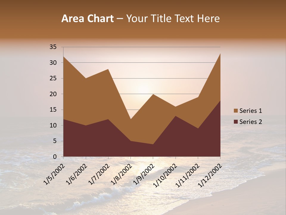 Wallpaper Sunshine Coast PowerPoint Template