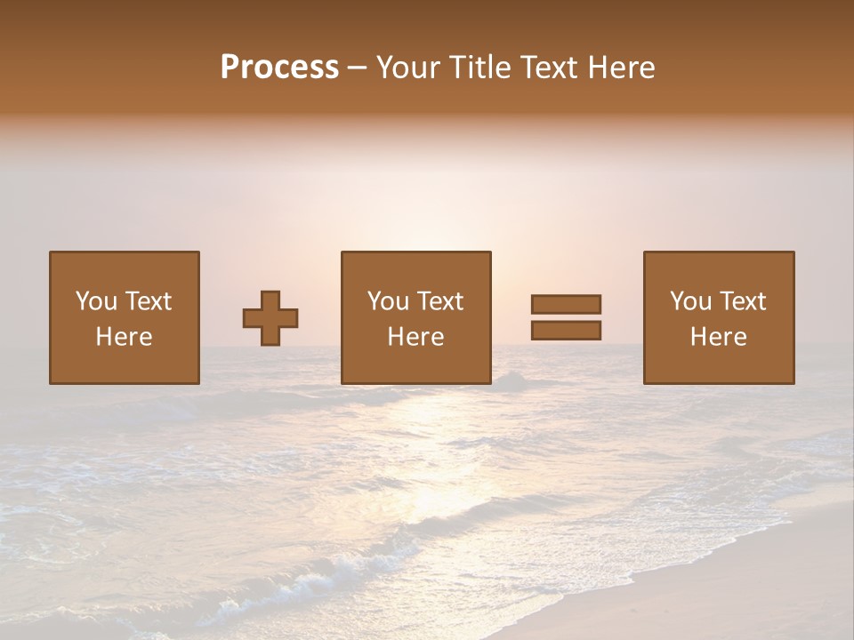 Wallpaper Sunshine Coast PowerPoint Template