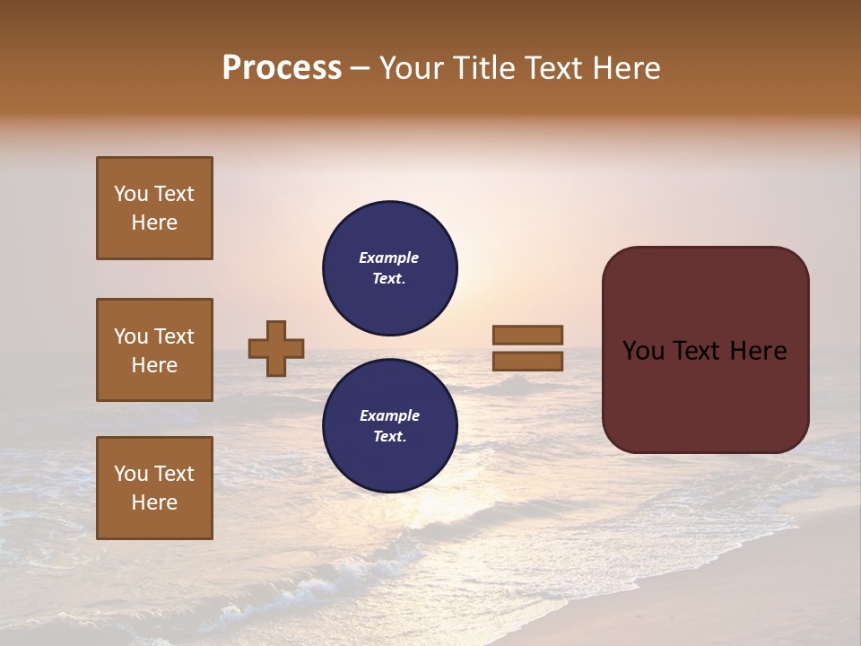 Wallpaper Sunshine Coast PowerPoint Template