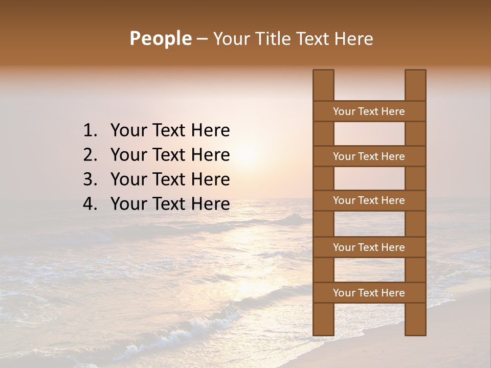 Wallpaper Sunshine Coast PowerPoint Template