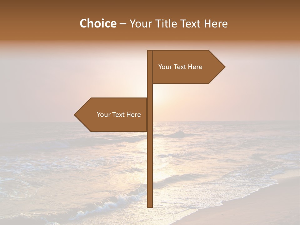 Wallpaper Sunshine Coast PowerPoint Template