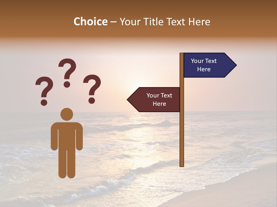 Wallpaper Sunshine Coast PowerPoint Template