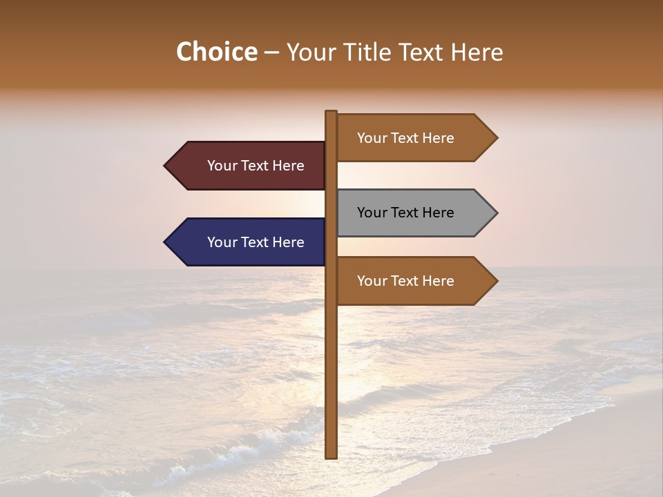 Wallpaper Sunshine Coast PowerPoint Template