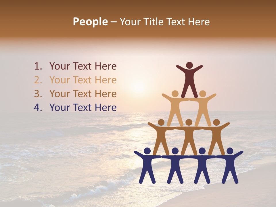 Wallpaper Sunshine Coast PowerPoint Template