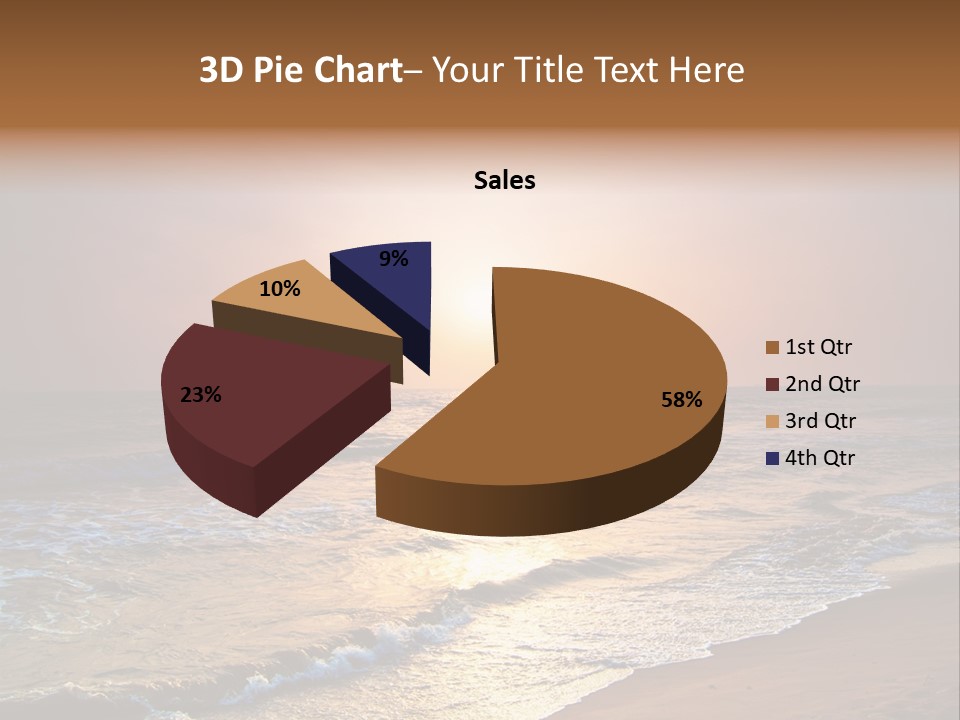 Wallpaper Sunshine Coast PowerPoint Template