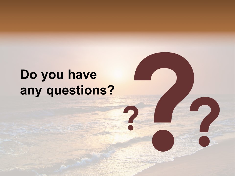 Wallpaper Sunshine Coast PowerPoint Template