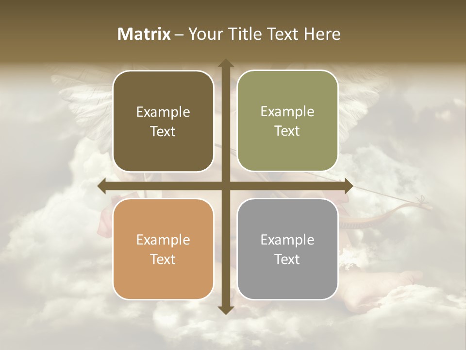 Human Little Heaven PowerPoint Template