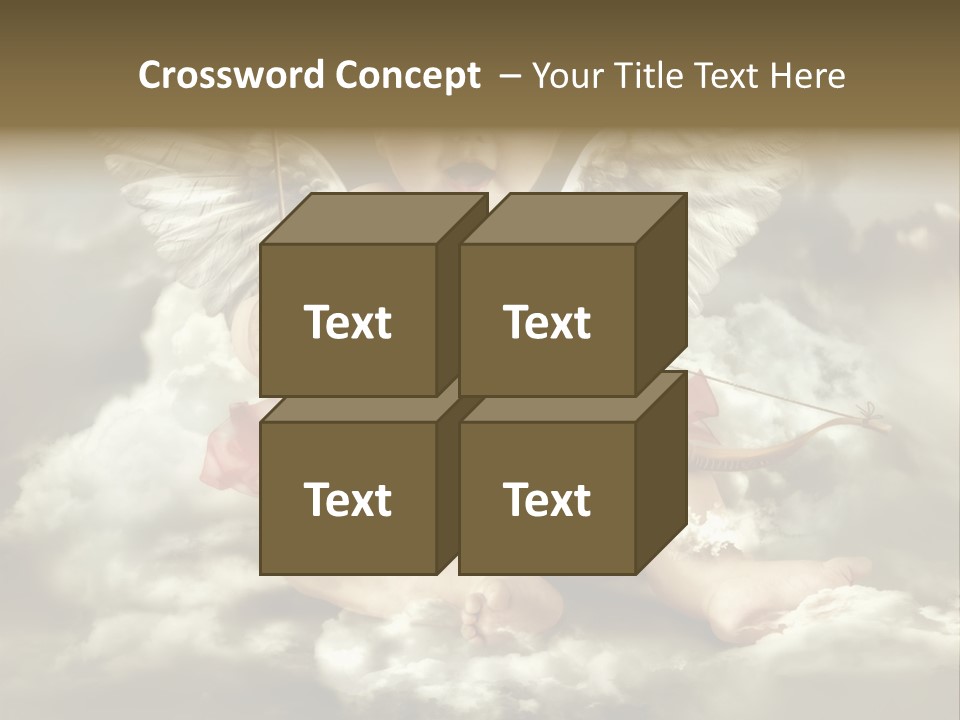 Human Little Heaven PowerPoint Template