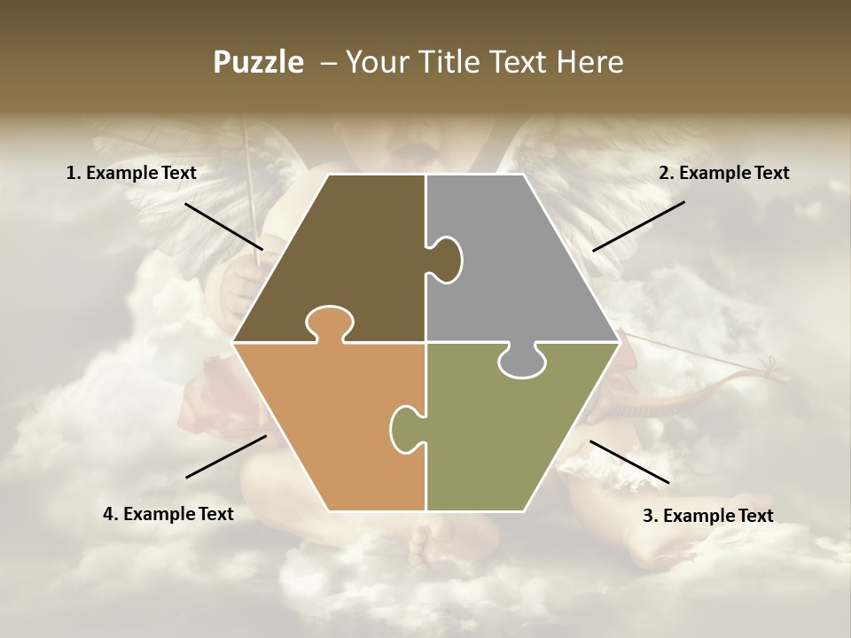 Human Little Heaven PowerPoint Template