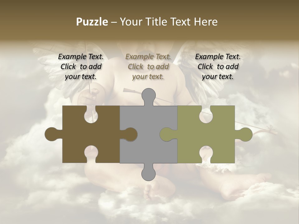 Human Little Heaven PowerPoint Template