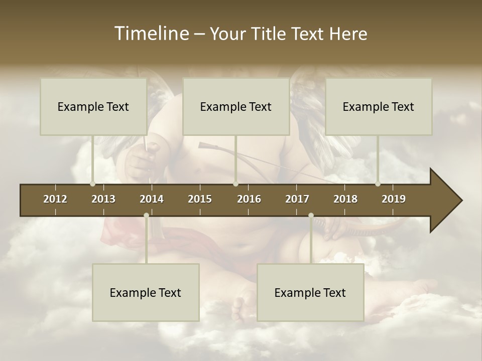 Human Little Heaven PowerPoint Template