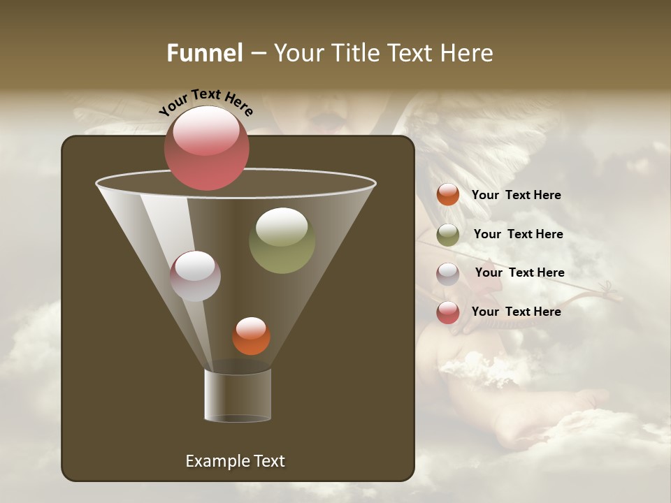 Human Little Heaven PowerPoint Template