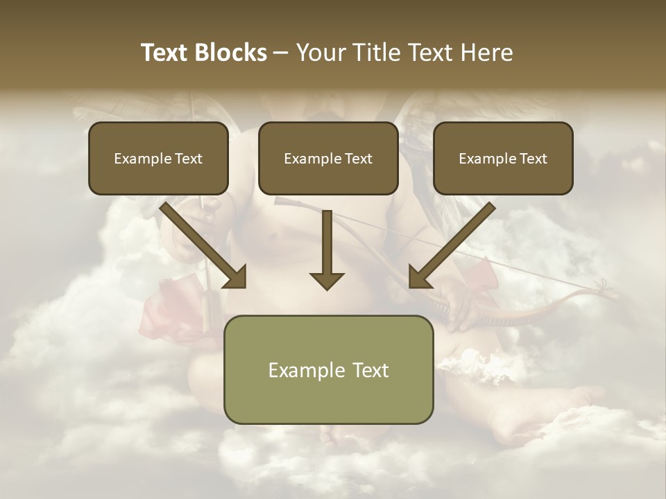 Human Little Heaven PowerPoint Template