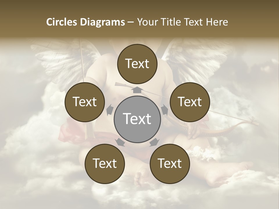 Human Little Heaven PowerPoint Template