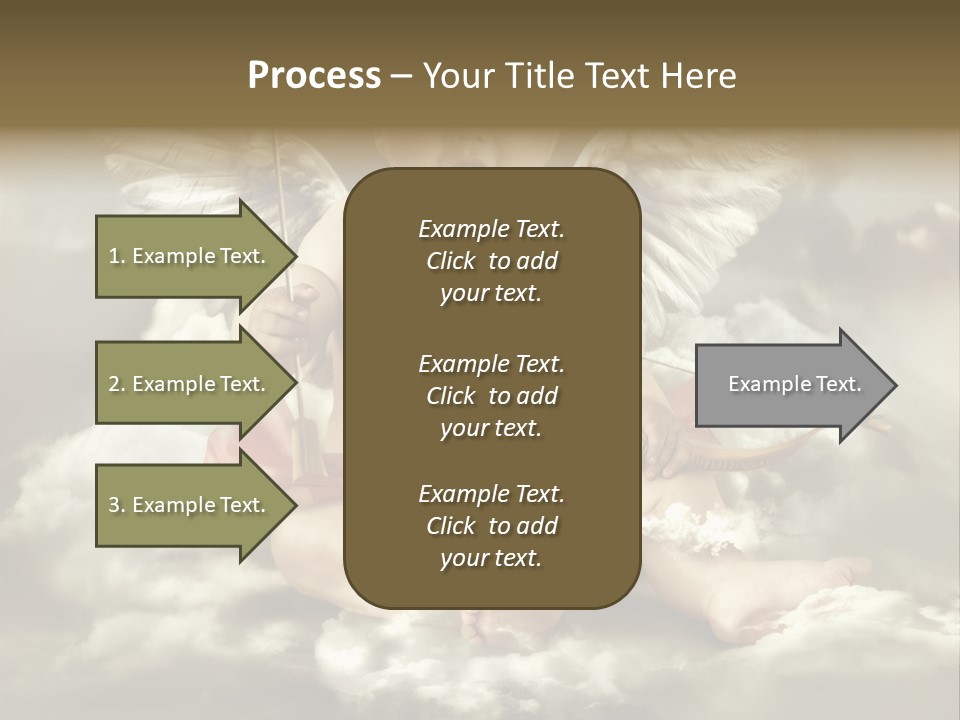 Human Little Heaven PowerPoint Template