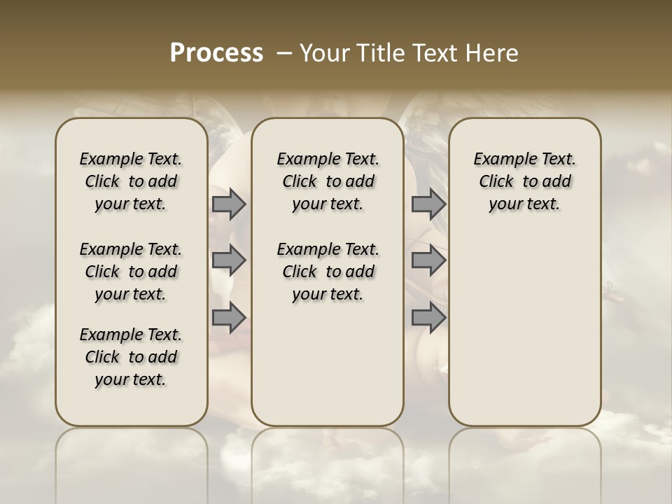 Human Little Heaven PowerPoint Template