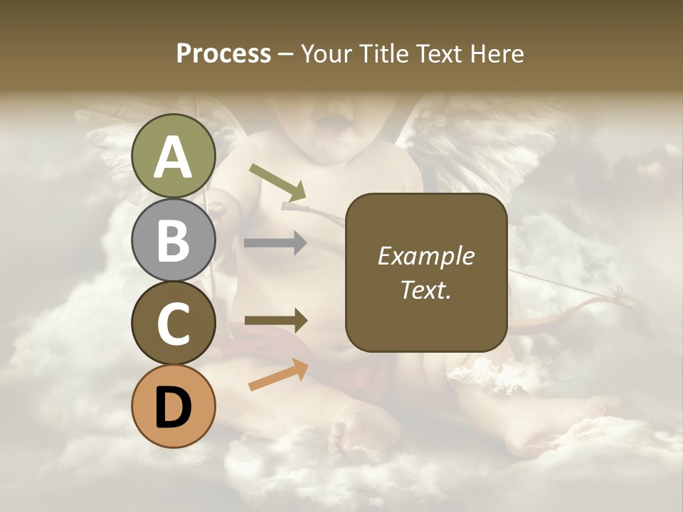 Human Little Heaven PowerPoint Template