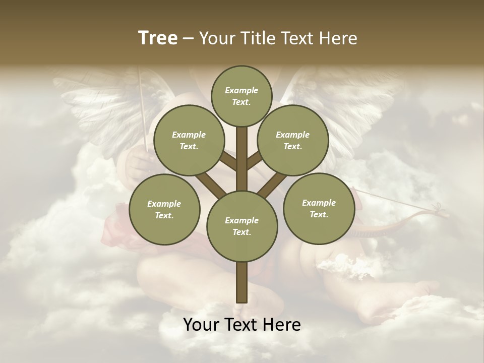 Human Little Heaven PowerPoint Template