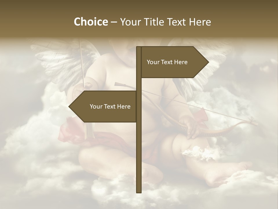 Human Little Heaven PowerPoint Template