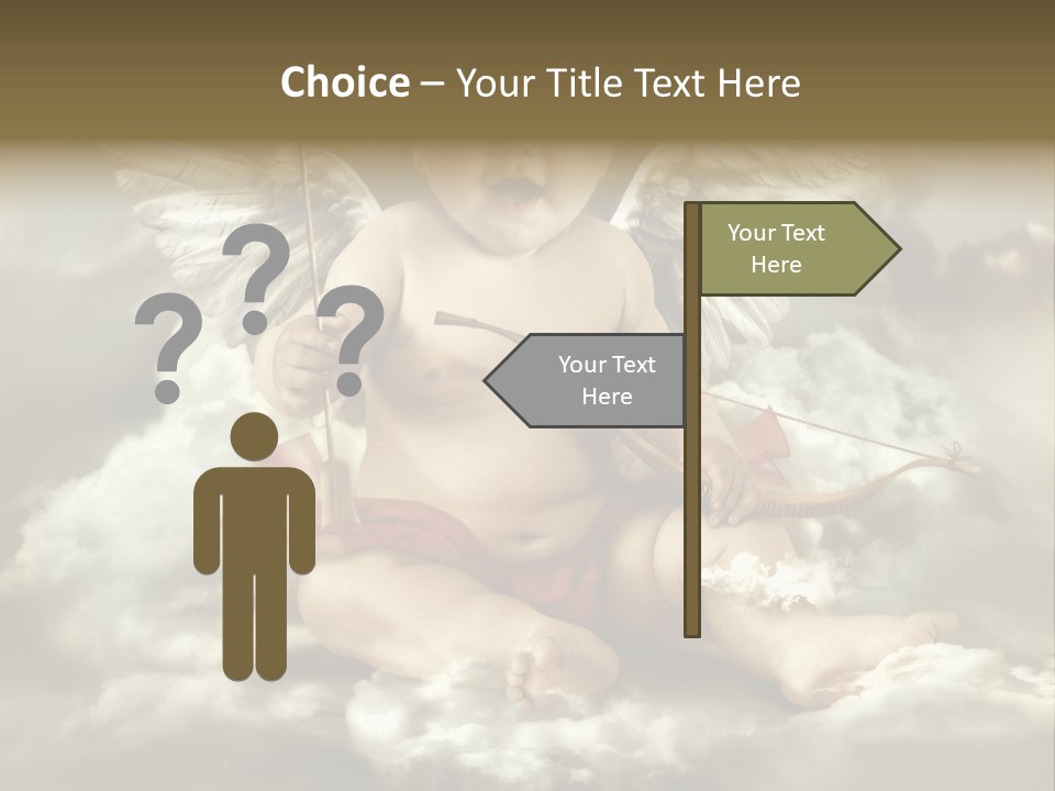 Human Little Heaven PowerPoint Template