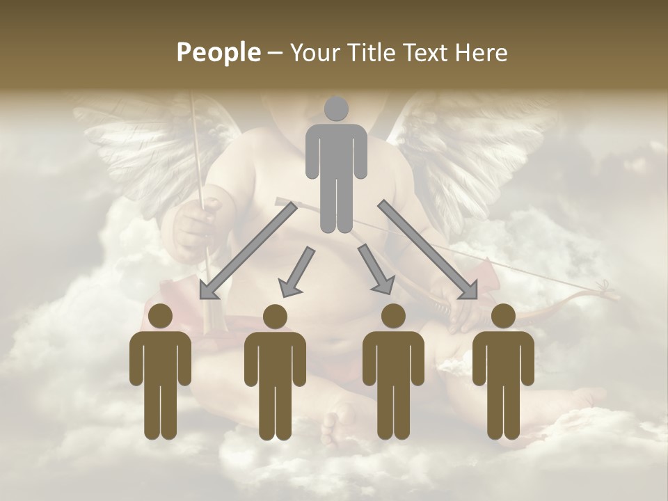 Human Little Heaven PowerPoint Template
