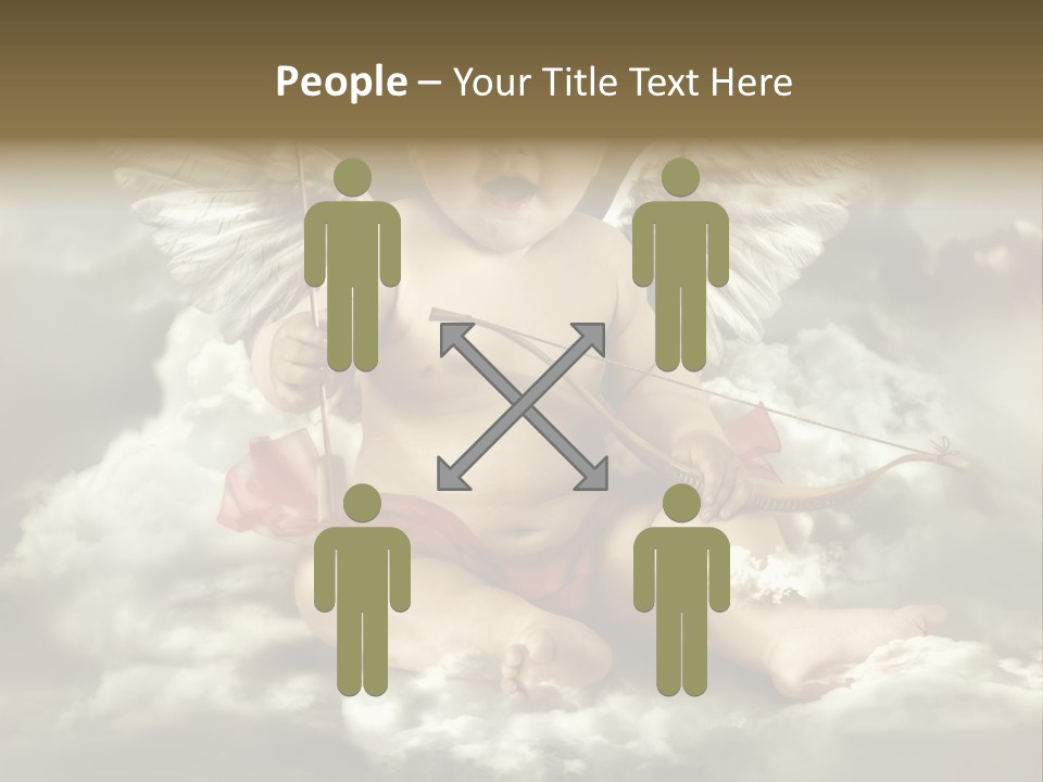 Human Little Heaven PowerPoint Template