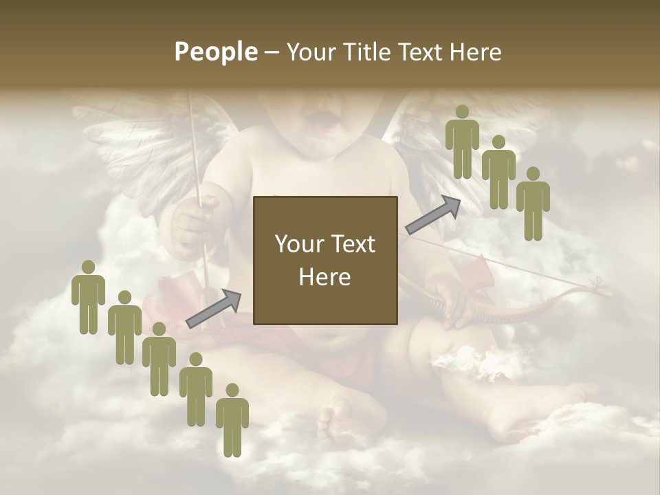 Human Little Heaven PowerPoint Template