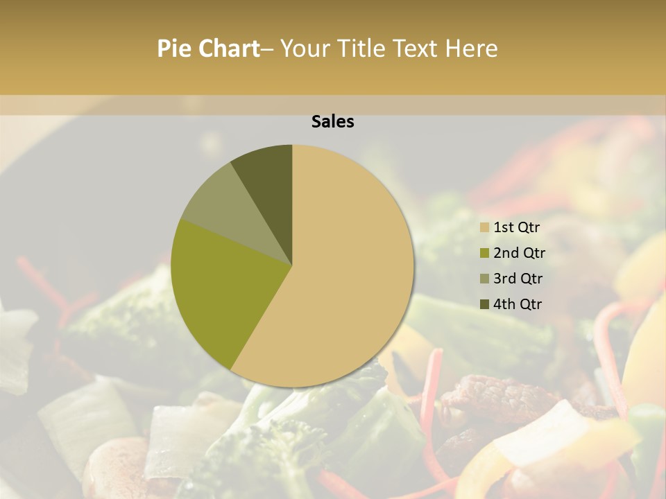 Food Stirfry Carrot PowerPoint Template