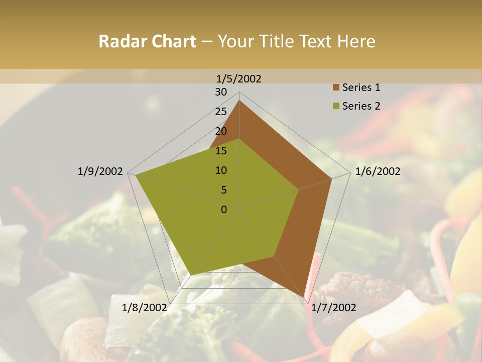 Food Stirfry Carrot PowerPoint Template