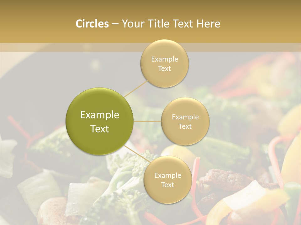 Food Stirfry Carrot PowerPoint Template